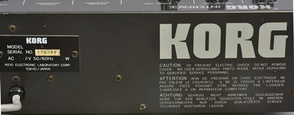 Korg-MS-02 MS02 rare original interface